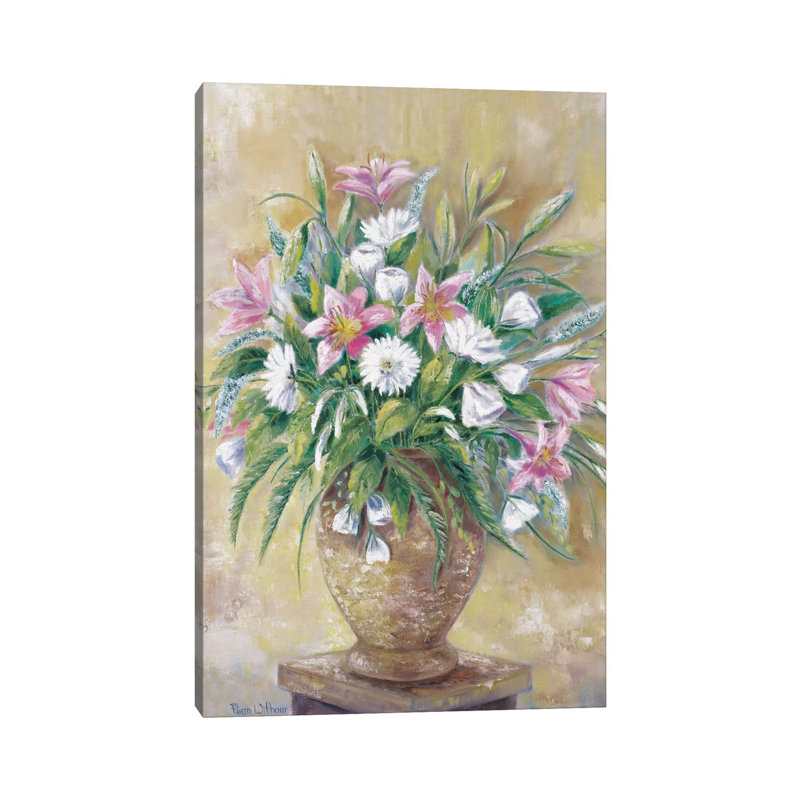 Fragrant Flowers by Rian Withaar - Wrapped Canvas Print, 20.32 cm H x 30.48 cm W