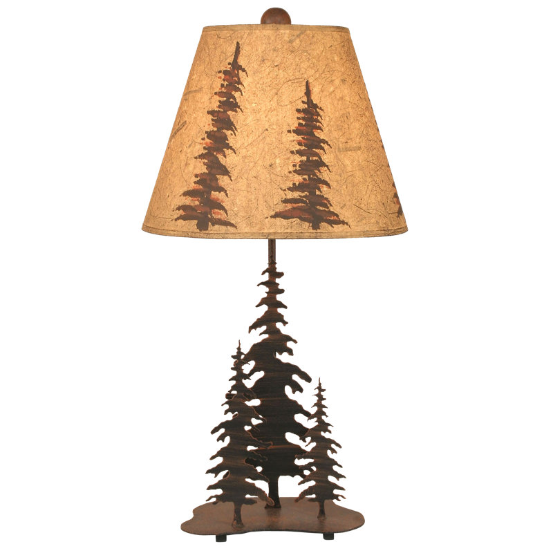 Lampe de table 25,5" plumes tree Goodman