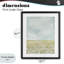 «Budding Field In Spring», reproduction sous verre encadrée, conception par Leah Straatsma-613765049-613765051