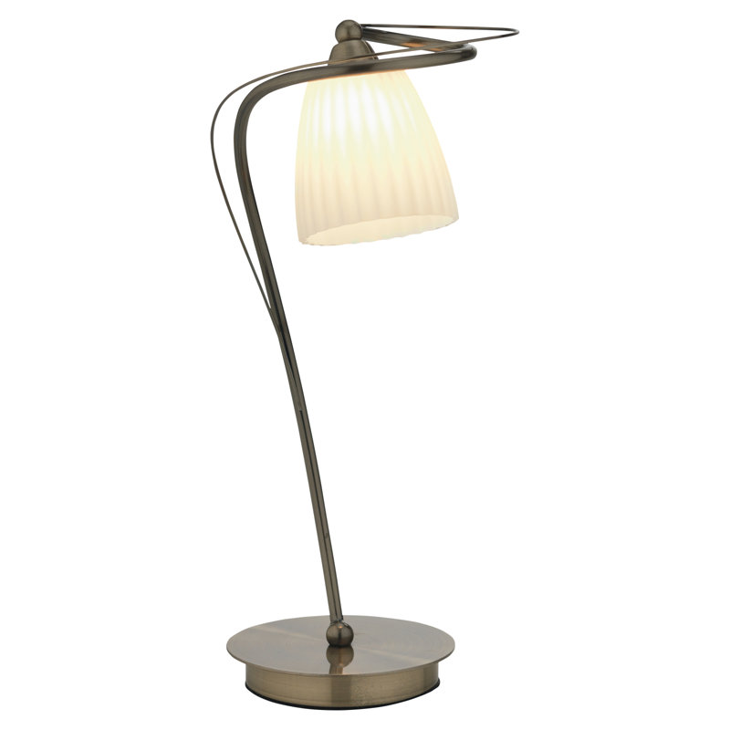 Vytis Metal Desk Lamp, Antique Brass