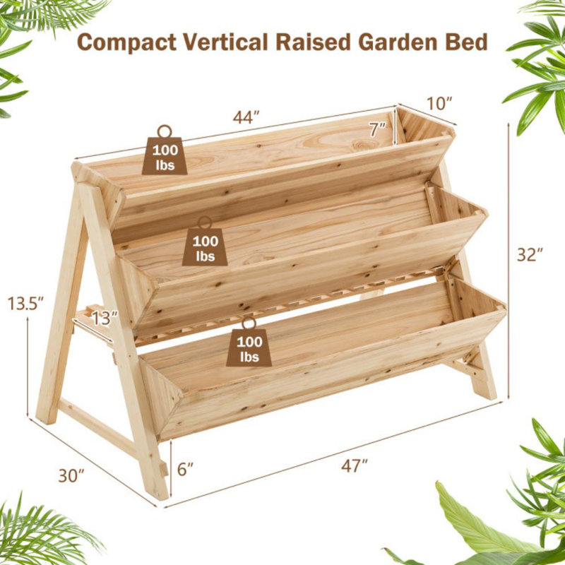 Katavion Wood Planter