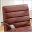 Fauteuil d'appoint moderne rembourré pivotant à 360° de 78 cm de large, avec accoudoirs en bois massif et capitonnage confortable.