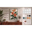 Three Blooms on Stem Botanical - Wrapped Canvas-1181152124-1181152125