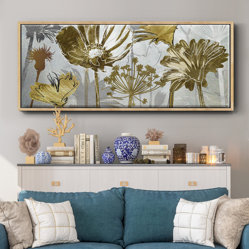 Summer- Framed Canvas, 20" H x 50" W