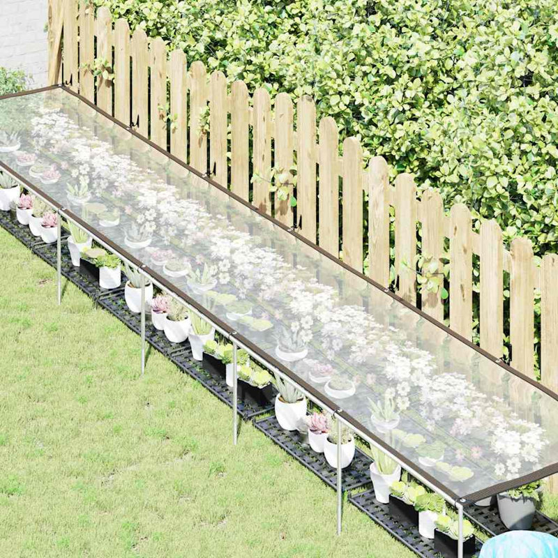 Plant Cover With Eyelets Polyethylene, 100cm H x 600cm W