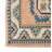 Hand Knotted Turkish Rug, Square Geometric Pattern Small Carpet, 100% Wool