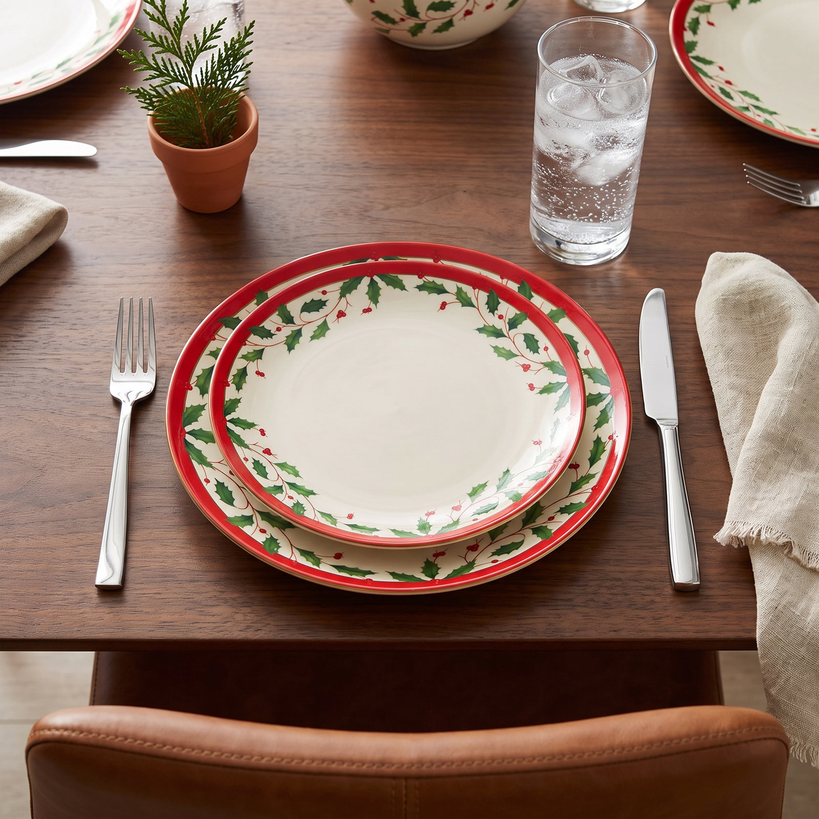 Lenox Holiday 6-Piece Accent Plate Set