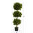 Triple Bay Leaf Topiary Artificial Tree