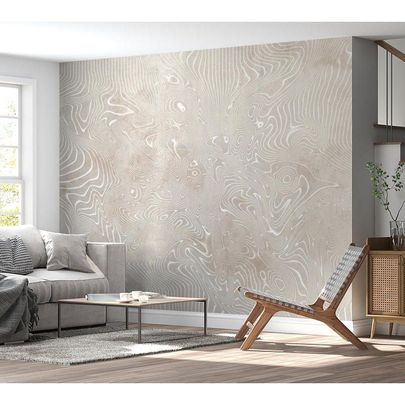Rouleau abstrait Meraya, L 41 po x l 57 po