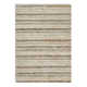 Evana Handmade Striped Cream/Gray/Brown Area Rug