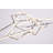 25-Light  Dimmable Chrome Stainless Steel LED Chandelier With White Acrylic Diffusers-1627678511