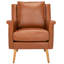 Fauteuil large en velours 28,74 po-1088566828