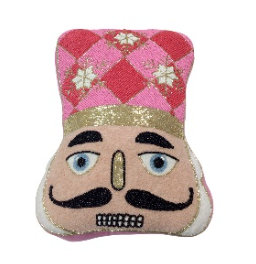 Nutcracker Shaped Throw Pillow