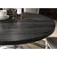 5 salles à manger - bois patiné, style envoûtant, table ronde et 4 chaises, bois d'hévéa massif, coussins de siège, pièce de bois 5, table, fabrication en bois d'hévéa rembourré, gracieux