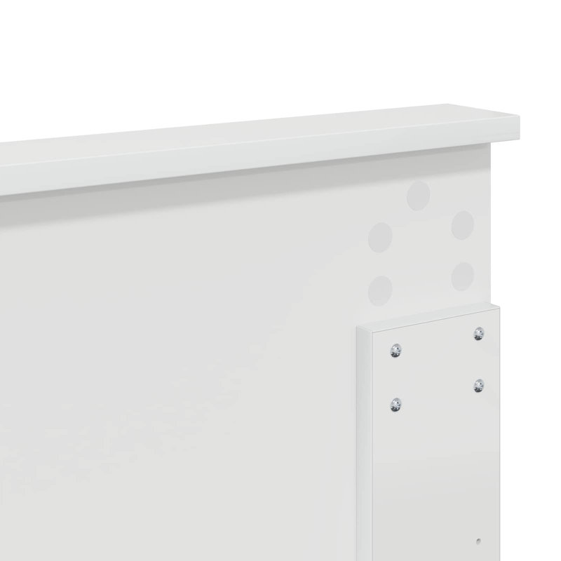 Bed, European Kingsize (160 x 200 cm), White