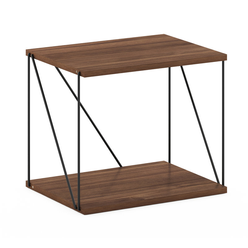 Rata Block End Table, Columbia Walnut
