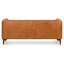 Canapé à accoudoirs carrés en cuir véritable 74 po Essex-1565263989