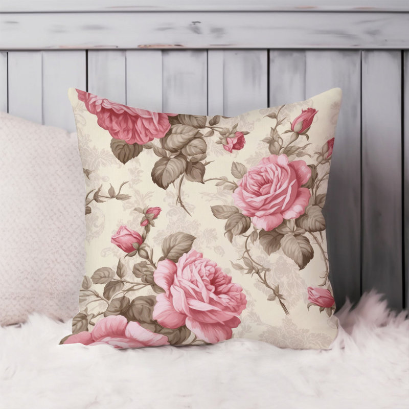 Floral Flower Dreams IX Shabby Elegance, 18"H x 18"W
