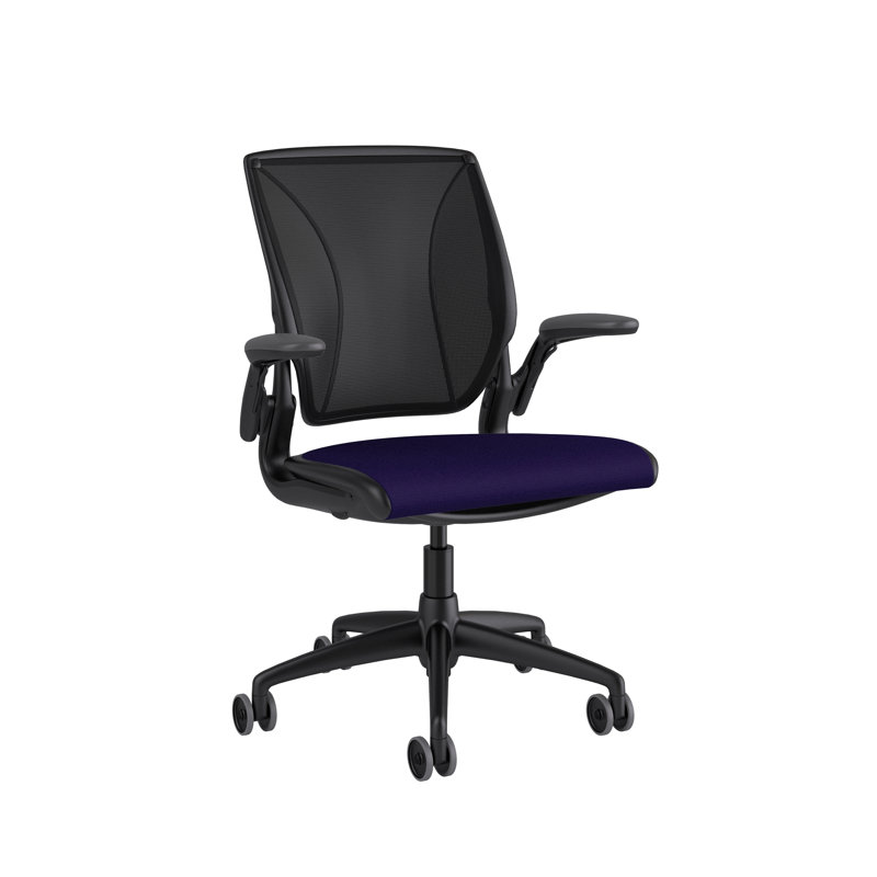 Diffrient World Wool Task Chair, Corde/Graphite, Catena/Black, Black