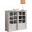 Bloodworth Wood Curio Cabinet with Glass Sliding Doors-1549484324