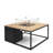 Himanshu Round Douglas Fir Wood Propane Smokeless Fire Pit Table with Hidden Fuel Tank-362575180