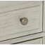 Table de chevet classique avec 2 tiroirs et casier de rangement, table d'appoint