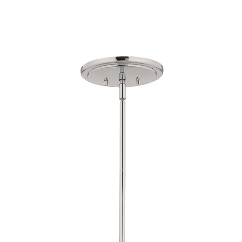  Classic 8 Light Chandelier with White Linen Shades, Silver