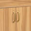 Meuble-lavabo en bois 36 po avec cadre solide, portes à fermeture en douceur, tiroirs, tablette ajustable et rangement moderne pour les petits espaces