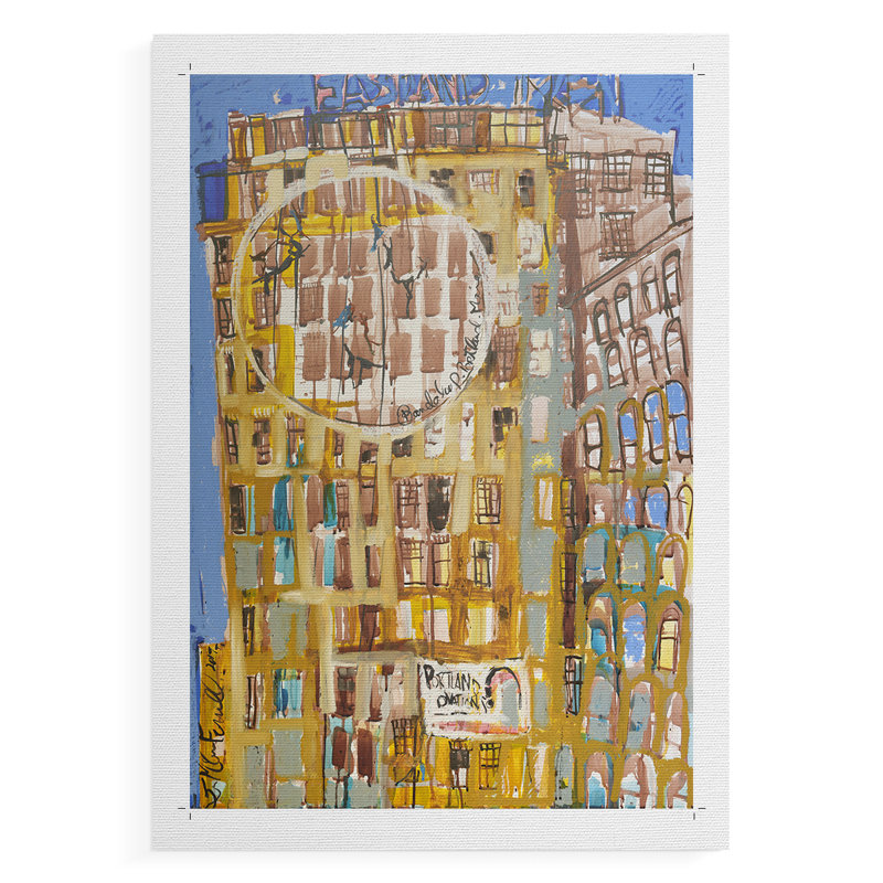 Bandaloo II - Impression sur toile seulement - NON CADRE, H 36 po x l 24 po