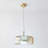 1-Light Pendant Light Glass LED