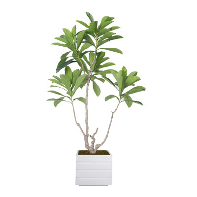 Bleuet artificiel en pot 76 po