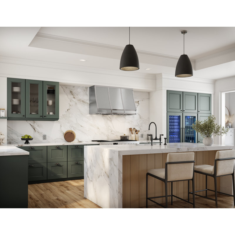 Zephyr Forte 48 in. Convertible Wall Mount Custom Range Hood in Stainless Steel