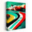 Art mural Vivid Racing Action-129475548