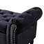 Banc de rangement Lunara 67 po pour chambre à coucher, format king, avec siège capitonné, garnitures cloutées et accoudoirs arrondis.-642507534-657033048