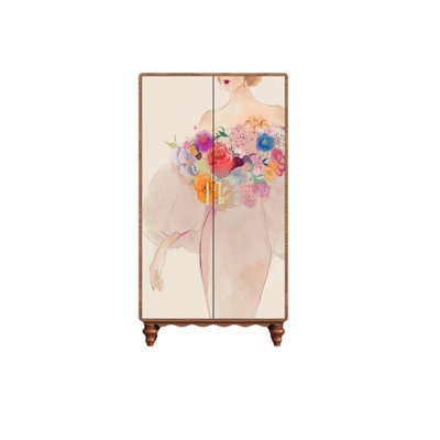 Garde-robe moderne pour chambre double
