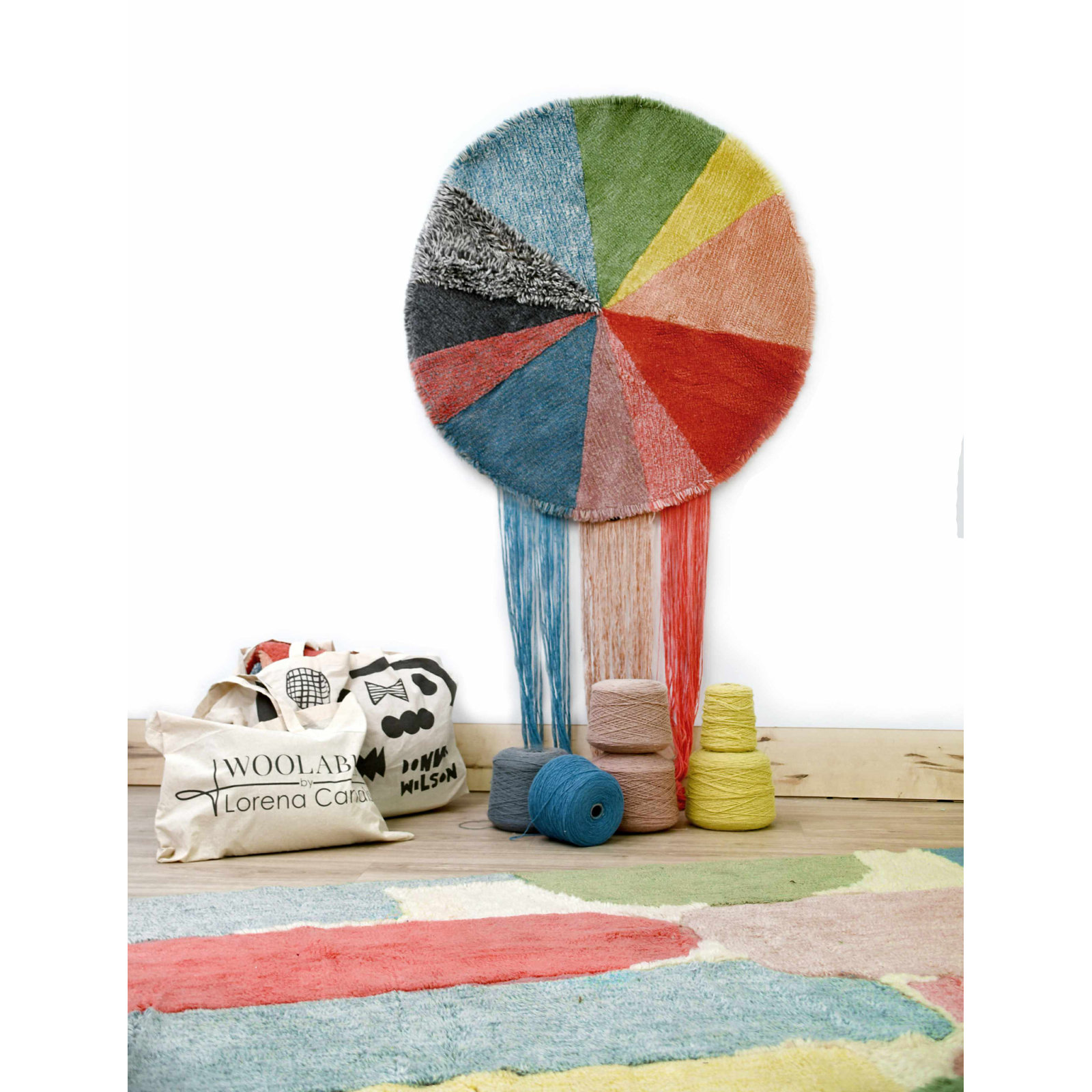 Donna Wilson Pie Chart Hand-Tufted Wool Rug