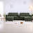 Spacious Modern Green Sectionals With Multifunctional Storage And Led Lighting