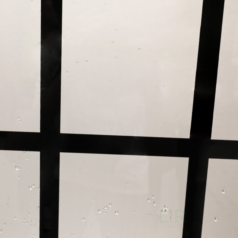 Frameless Fixed Shower Door 34 W X 72 H With Tempered Glass And Easy Clean Technology, Ideal For Modern Bathrooms, Shower Door