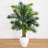 Areca Palm Artificial Tree in White Planter