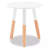 Side Table Round End Sofa Table Coffee Table Solid Pinewood-794877848