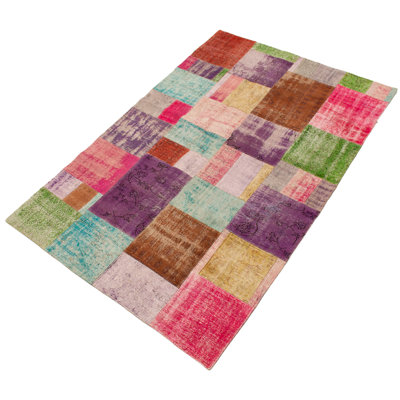 Bostin One-of-a-Kind 6'6" X 9'11" 1980s Wool Area Rug in