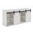 58" Farmhouse TV Stand and Entertainment Center-114292070