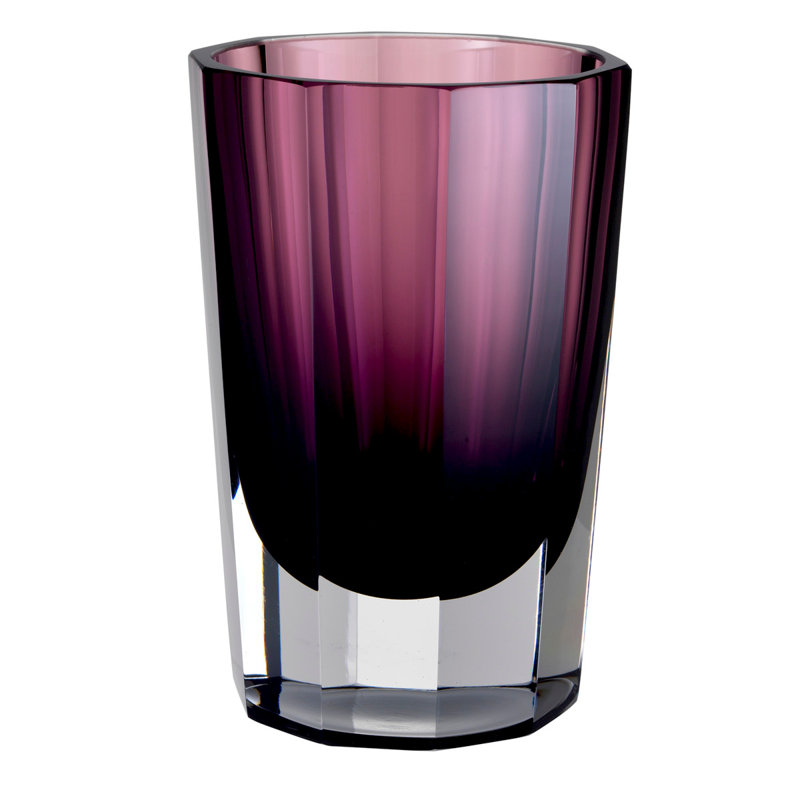 Vase Leriyah S, Mauve, H 7 po x l 5 po x P 5 po