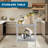Titan 30" x 24" Stainless Steel Work Table with Under Shelf (Wheels Not Included)