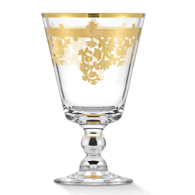 Ensemble de 4 verres à pied courts Loral Home Trends Rosalia