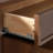 Solid Wood Sideboard Cabinet TV Console Latte Pine Wood