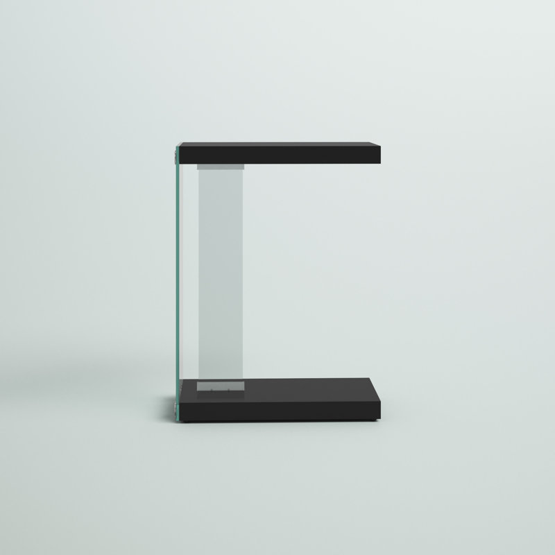 Amedee End Table, Black