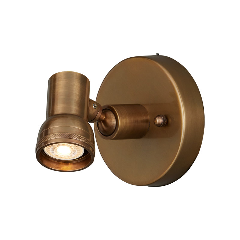 Patterson Picture Light, Antique Brass
