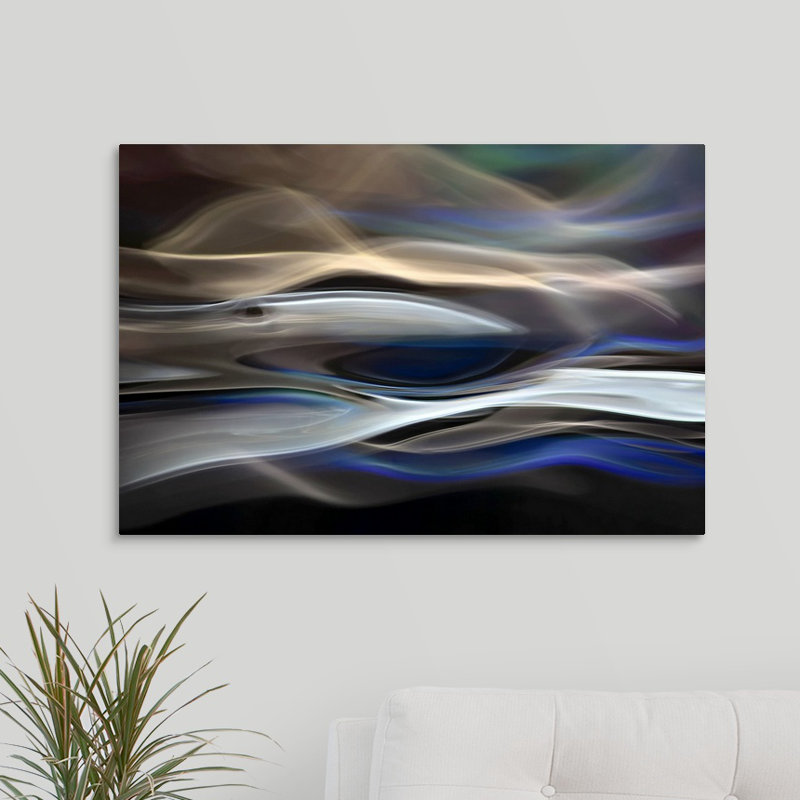 «The Whale» par Ursula Abresch, reproduction d'art graphique sur toile, H 20 po x l 30 po x P 1,5 po