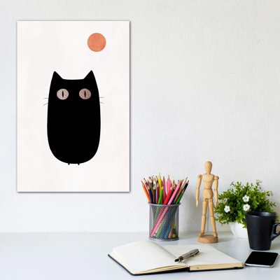 «The Cat» par Kubistika - impression encadrée sur papier